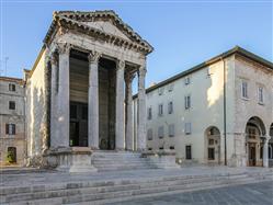 Temple of Augustus Valbandon Sights
