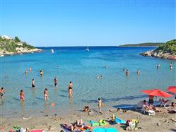 Zaglav Komiza - ön Vis Plaža