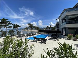 Villa Punta Silo - Luxury Apartments with Pool Malinska - isola di Krk, Dimensioni 50,00 m2, Alloggi con piscina, Distanza aerea dal mare 50 m