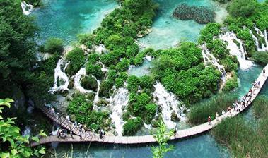 Boende nationalparken Plitvice sjöar och i närheten